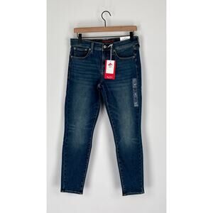 Lucky Brand Womens Mid Rise Ava Skinny Ankle Stretch Jeans Lyell Size 29 New